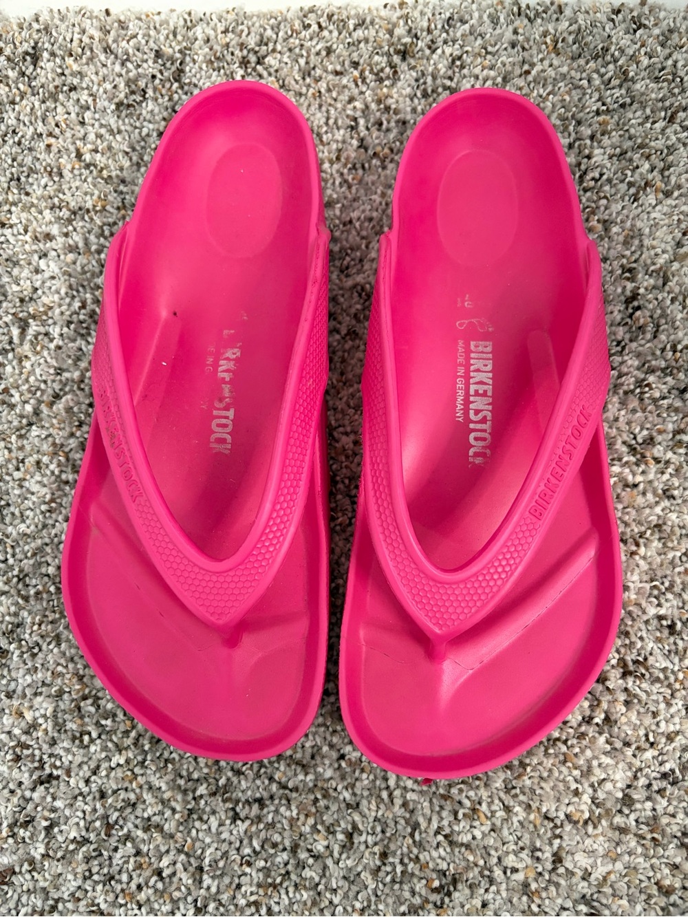 Birkenstock Gizeh EVA Waterproof Pink Thong Sandals Size 40 / US 9-9.5